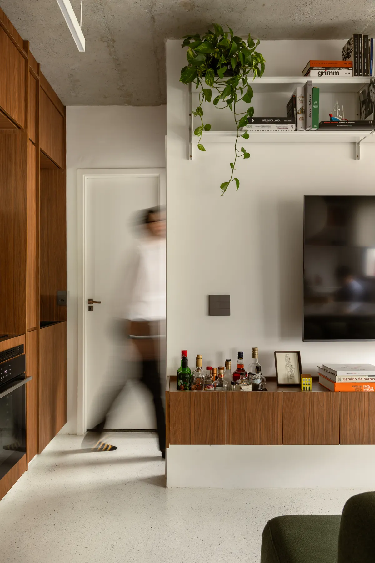 Apartamento Três Planos, entrada do apartamento