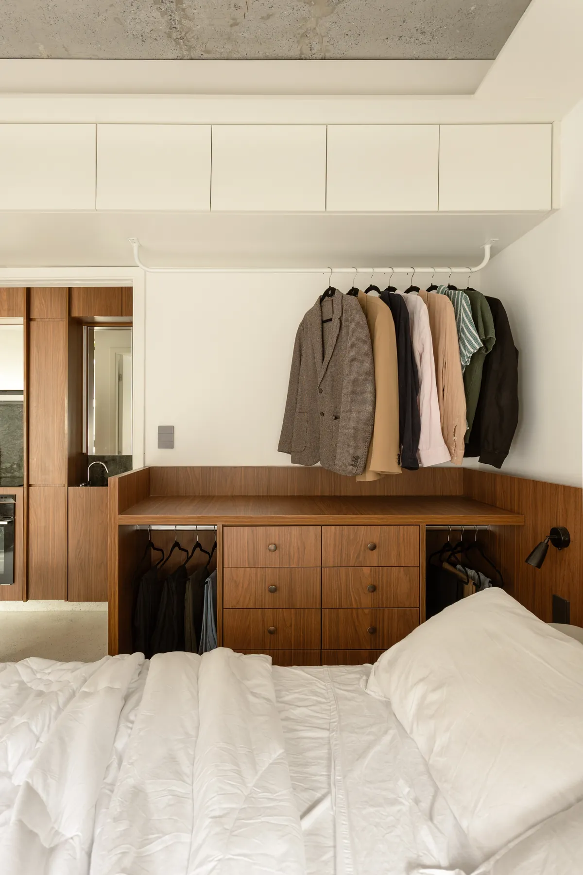 Apartamento Três Planos, quarto do casal